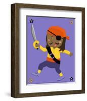 Pirate I-null-Framed Art Print