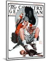 "Pirate's Love Story," Country Gentleman Cover, January 24, 1925-William Meade Prince-Mounted Giclee Print