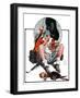 "Pirate's Love Story,"January 24, 1925-William Meade Prince-Framed Giclee Print