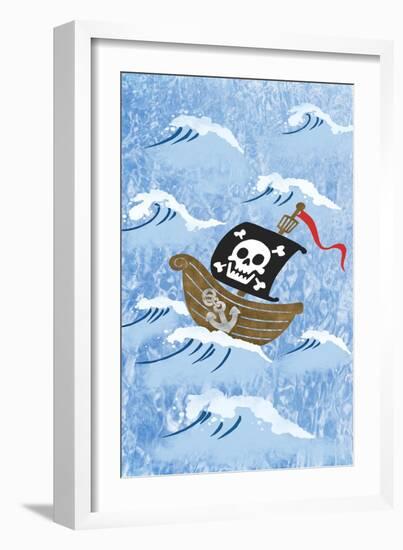 Pirate Sea-Marcus Prime-Framed Art Print