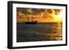 Pirate Ship Sunrise-jkraft5-Framed Photographic Print