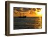 Pirate Ship Sunrise-jkraft5-Framed Photographic Print