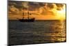 Pirate Ship Sunrise-jkraft5-Mounted Photographic Print