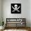 Pirate Skull-oculo-Art Print displayed on a wall