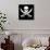 Pirate Skull-oculo-Art Print displayed on a wall