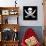 Pirate Skull-oculo-Art Print displayed on a wall