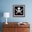 Pirate Skull-oculo-Framed Art Print displayed on a wall