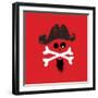 Pirate Skull-null-Framed Giclee Print