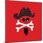 Pirate Skull-null-Mounted Giclee Print