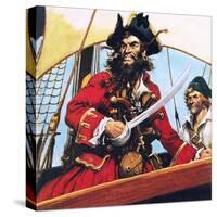 Pirate-English School-Stretched Canvas