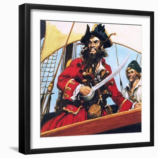 Pirate-English School-Framed Giclee Print