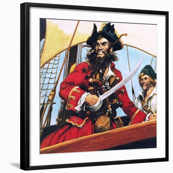 Pirate-English School-Framed Giclee Print