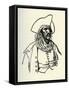 Pirate-Howard Pyle-Framed Stretched Canvas