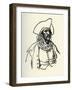 Pirate-Howard Pyle-Framed Giclee Print
