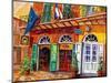 Pirates Alley in the French Quarter-Diane Millsap-Mounted Art Print