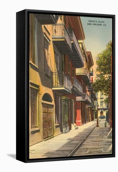 Pirates' Alley, New Orleans, Louisiana-null-Framed Stretched Canvas