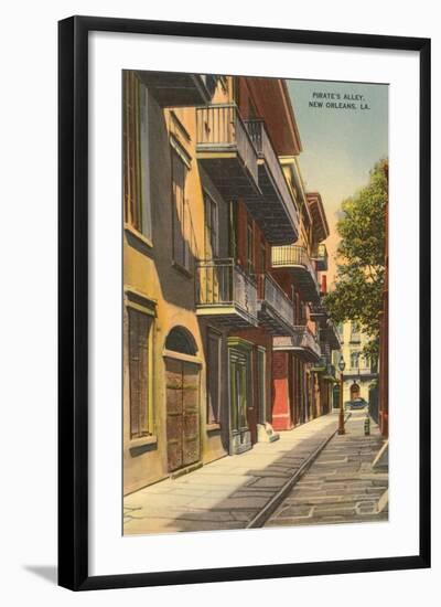 Pirates' Alley, New Orleans, Louisiana-null-Framed Art Print