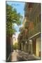 Pirates' Alley, New Orleans, Louisiana-null-Mounted Art Print