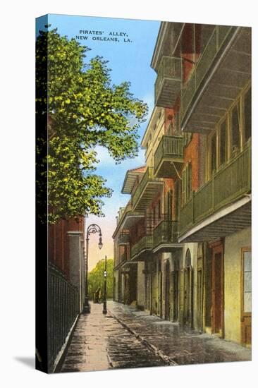 Pirates' Alley, New Orleans, Louisiana-null-Stretched Canvas