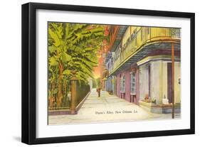 Pirates' Alley, New Orleans, Louisiana-null-Framed Art Print