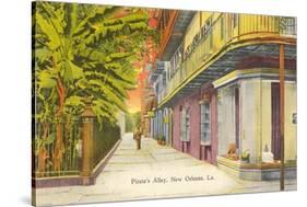 Pirates' Alley, New Orleans, Louisiana-null-Stretched Canvas