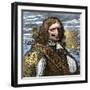 Pirates and Privateers: Henry Morgan, Flibuster of the Caribbean Sea, 17Th Century. Colour Engravin-null-Framed Giclee Print