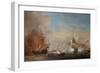 Pirates Attacking a British Navy Ship, 17th Century-Willem Van De Velde The Younger-Framed Giclee Print