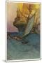 Pirates Attacking a Spanish Galleon in the West Indies-Howard Pyle-Mounted Photographic Print