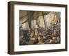 Pirates Attempting to Foil a Us Navy Ship by Posing as an Innocent Merchant Vessel-null-Framed Giclee Print