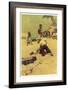Pirates Disputing Who Shall be Captain-Howard Pyle-Framed Photographic Print