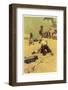 Pirates Disputing Who Shall be Captain-Howard Pyle-Framed Photographic Print