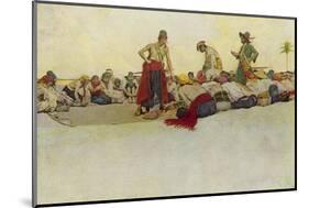 Pirates Dividing the Treasure-Howard Pyle-Mounted Photographic Print