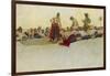 Pirates Dividing the Treasure-Howard Pyle-Framed Photographic Print