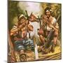 Pirates Eating Meat-Ron Embleton-Mounted Giclee Print