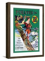 Pirates in Oz-John R. Neill-Framed Art Print