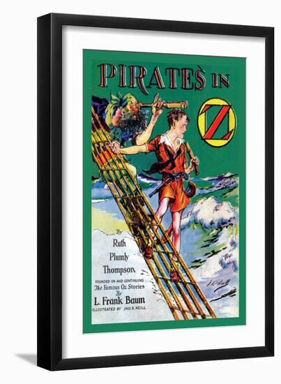 Pirates in Oz-John R. Neill-Framed Art Print