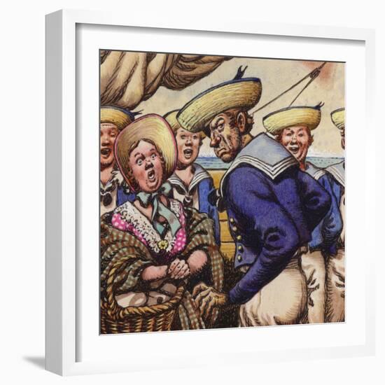 Pirates of Penzance-Pat Nicolle-Framed Giclee Print