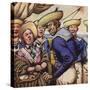 Pirates of Penzance-Pat Nicolle-Stretched Canvas