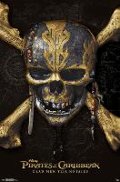 Pirates of the Caribbean 5 - Skull & Crossbones-null-Lamina Framed Poster