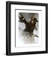 Pirates of the Caribbean: At World's End - Jack Sparrow-null-Framed Art Print