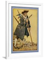 Pirates, Robert Louis Stephenson, UK-null-Framed Giclee Print