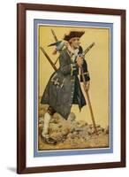 Pirates, Robert Louis Stephenson, UK-null-Framed Giclee Print