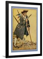 Pirates, Robert Louis Stephenson, UK-null-Framed Giclee Print