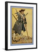 Pirates, Robert Louis Stephenson, UK-null-Framed Giclee Print