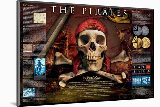 Pirates-null-Mounted Art Print