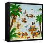 Pirates-Christian Kaempf-Framed Stretched Canvas