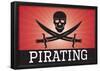 Pirating Red Pirate Poster Print-null-Framed Poster