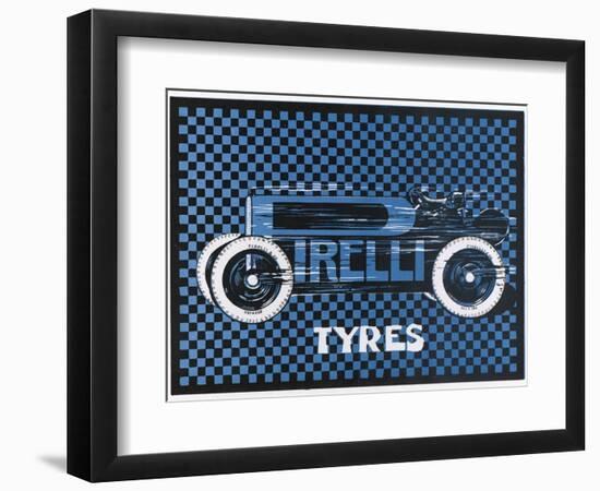 Pirelli Tyres, for Racing Cars-null-Framed Photographic Print