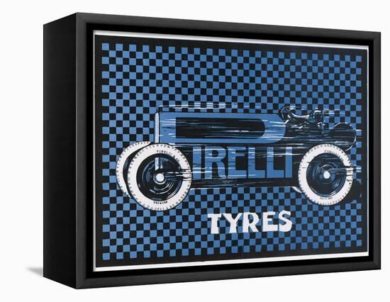 Pirelli Tyres, for Racing Cars-null-Framed Stretched Canvas