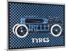 Pirelli Tyres, for Racing Cars-null-Mounted Photographic Print